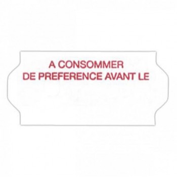 Etiquette "à consommer de...