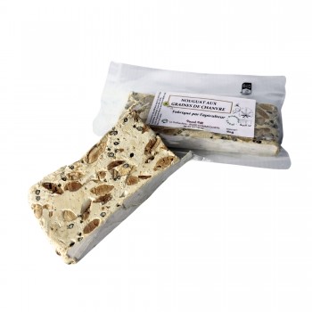 Nougat au miel et graines...
